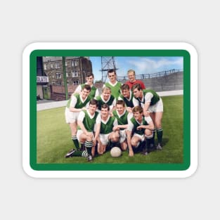 Leith legends in green Magnet