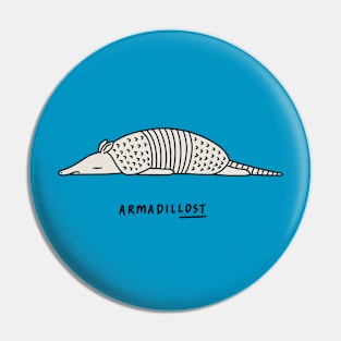 Moody Animals - Armadillo Pin