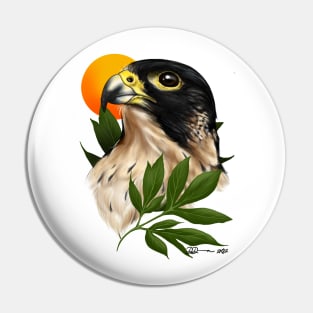 Peregrine Falcon Pin