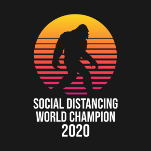 Bigfoot Social Distancing T-Shirt