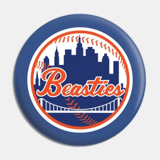 Mets vs Beasties Mashup Pin