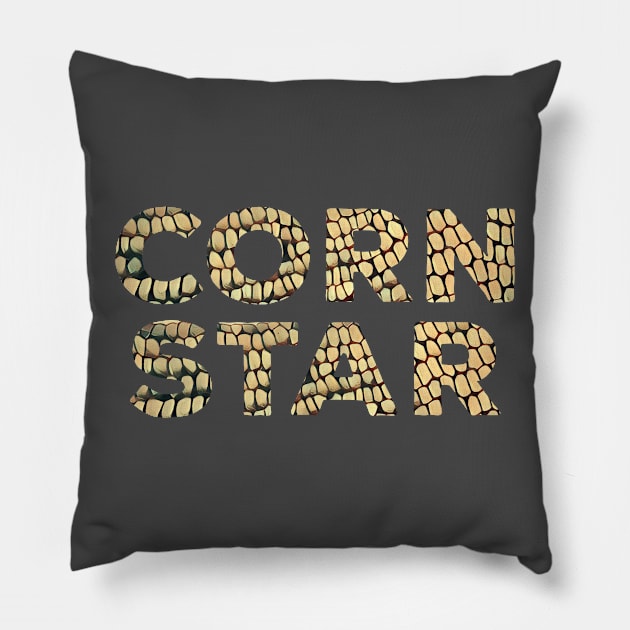 Corn Star Pillow by MosaicTs1