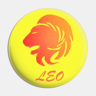 LEO Horoscope Zodiac Pin