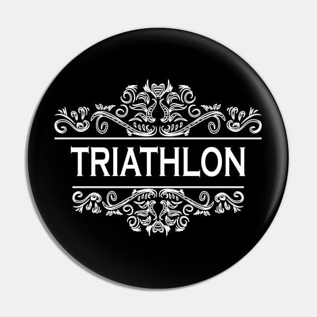 The Sport Triathlon Pin by My Artsam