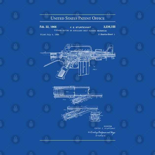 US Patent - Colt Automatic Rifle by Taylor'd Designs