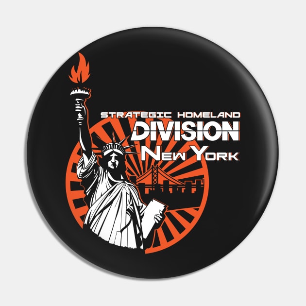 Strategic Homeland Division Pin by Chesterika