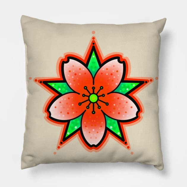 sakura flower Pillow by weilertsen