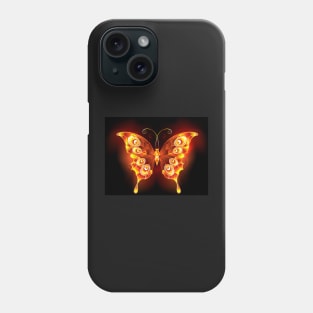 Fire Butterfly Peacock Phone Case