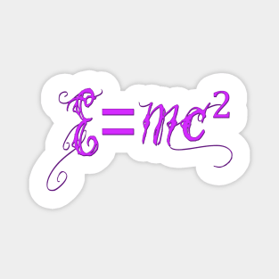 Pretty Equations One: E=mc2 Magnet