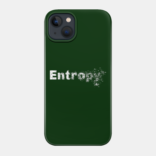 Illuminated Entropy - Science - Phone Case