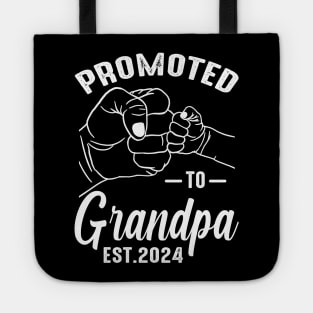 Promoted to Grandpa 2024 Tote