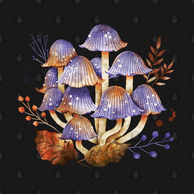Wild Mushrooms by Katie Thomas Creative