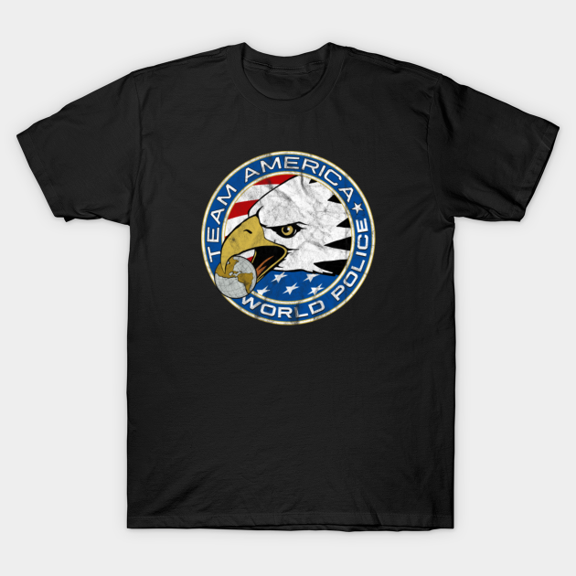 Discover Team America World Police logo - Team America World Police - T-Shirt