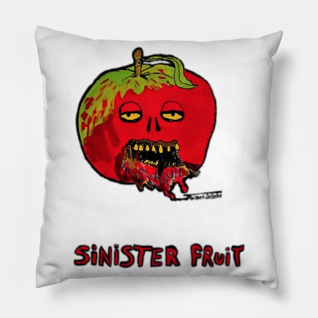 Sinister Fruit Pillow by Sinister Fruit