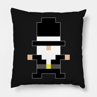 Rich Gnome in Pixel Pillow