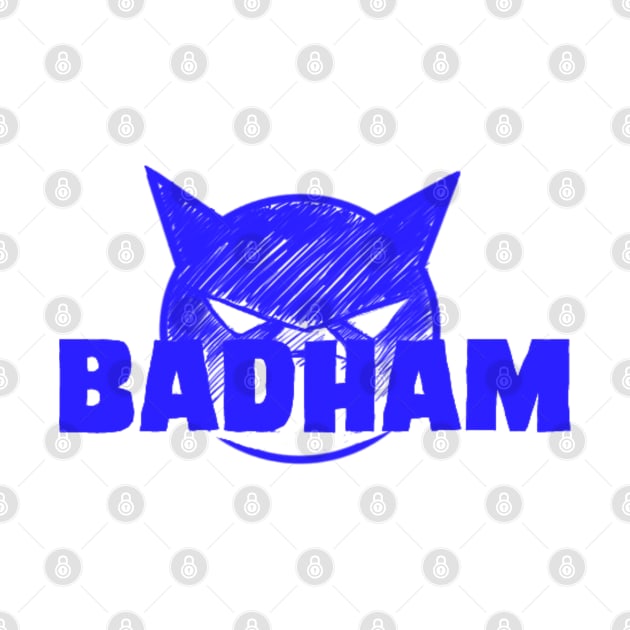 Badham Logo- Blue Design by sketchbooksage