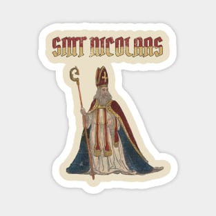 Sinterklaas Christmas Magnet