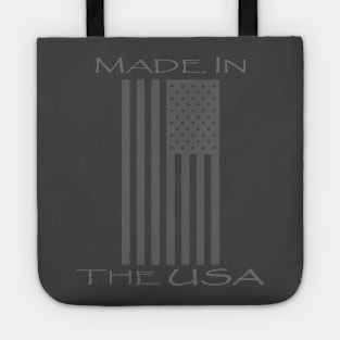 American Flag - Made in the USA T-shirt Tote