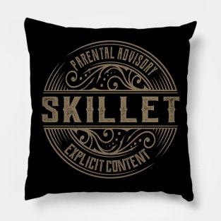 skillet vintage ornament Pillow