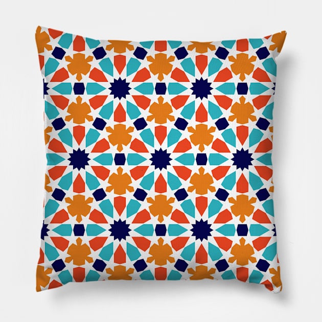 Islamic pattern Pillow by CreativeShirt