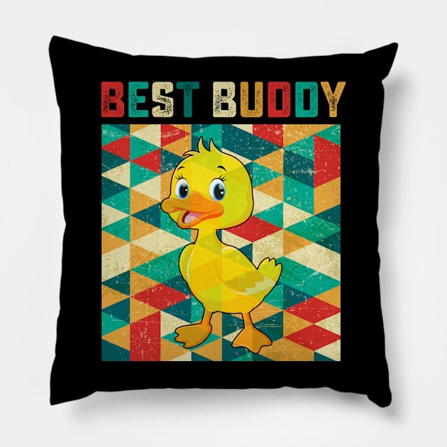 Best Buddy Duck Pillow by danieldamssm