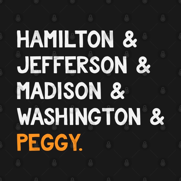 Hamilton & Jefferson & Madison & Washington & Peggy - Funny Hamilton by ahmed4411