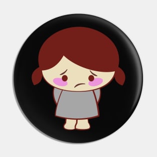 sad girl Pin