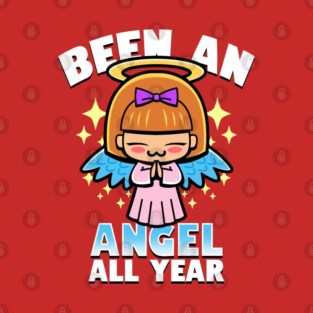 Kawaii Uwu Christmas Angel Gift For Girls by BoggsNicolas