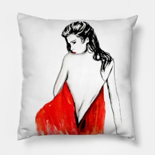 Gia Marie Carangi Pillow