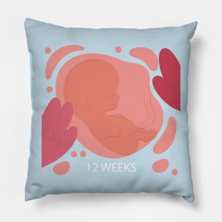 12 Weeks Fetus Pillow