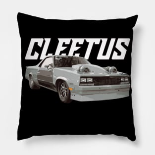 Cleetus McFarland racing el camino big-block Twin Turbski Turbo usa murica Pillow