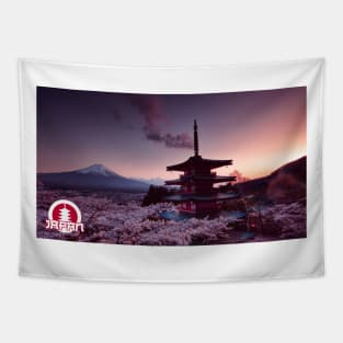 Japan Pagoda Tapestry