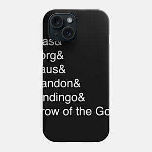 A&D Helvetica Phone Case