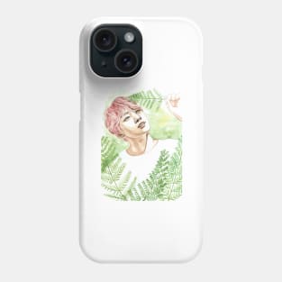 Jeon Jungkook BTS Bangtan Boys Nature Watercolour Phone Case