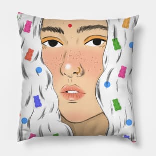 Haribo Girl Pillow