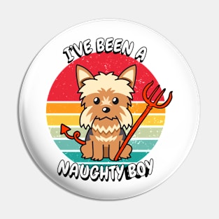 ive been a naughty boy - yorkshire terrier Pin