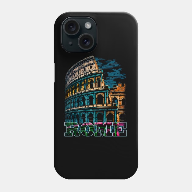 coliseum Phone Case by alvalferca