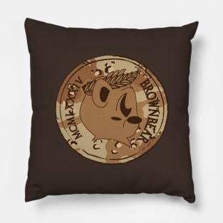 Camo Brownbear Coin Pillow