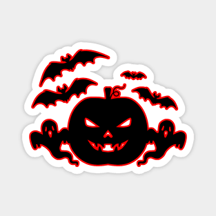 Halloween Silhouette Magnet