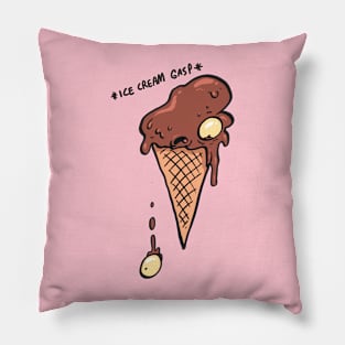 Ice cream gasp Pillow