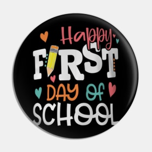 First Day Of School Teacher Kids Back to School Pin