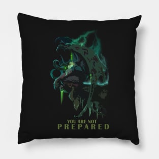 Not prepared. Pillow