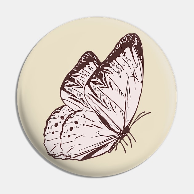 Butterfly Pin by Birdbox