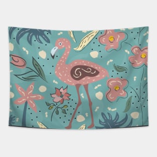 Flamingo Tapestry