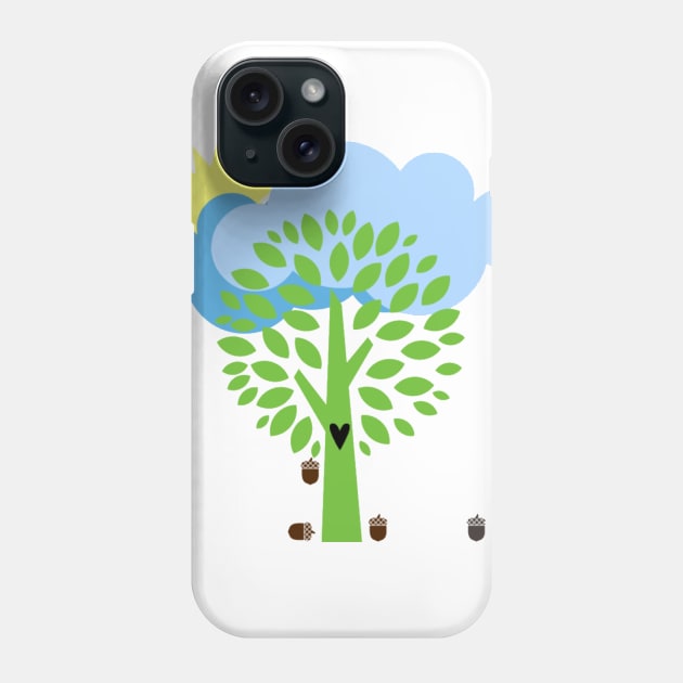 Never Far From The Tree Phone Case by L'Appel du Vide Designs by Danielle Canonico