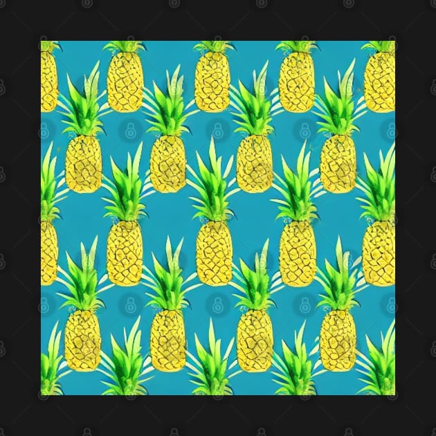 Pineapples Pattern 1 by TrapperWeasel