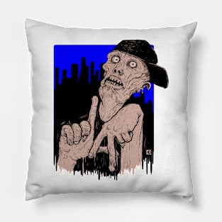 To Live and Zombie in L.A. Pillow