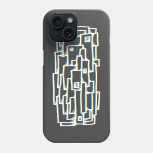 Abstract geometric shapes Phone Case