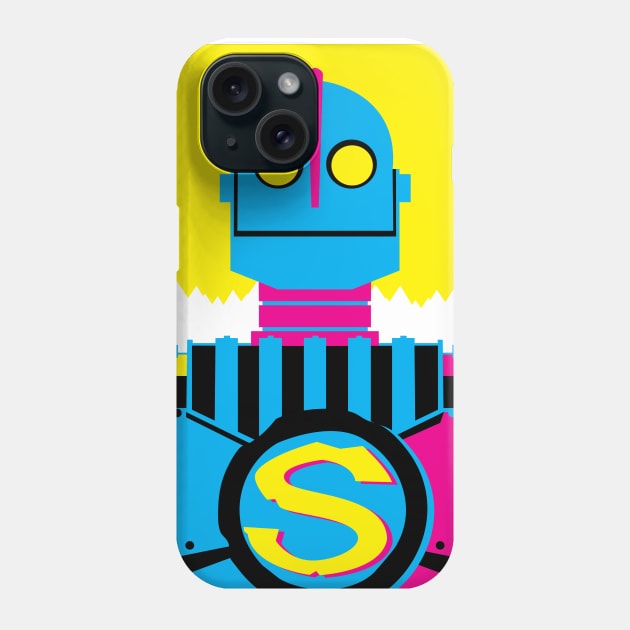 The Iron Giant - CMYK Phone Case by graylions