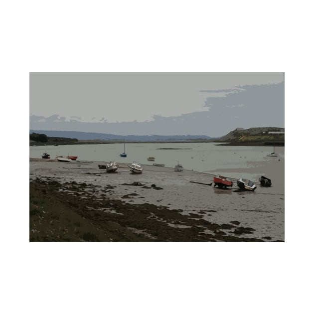 Walney Channel Boats by Colin-Bentham